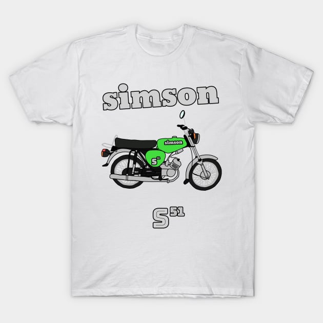 simson T-Shirt by Ntdesignart